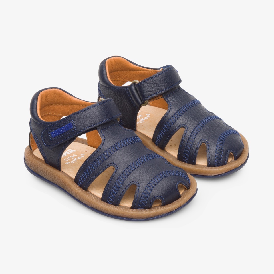 Sandalias Camper Bicho Niña - Azul Marino | Camper Mexico + 5123FYIOZ